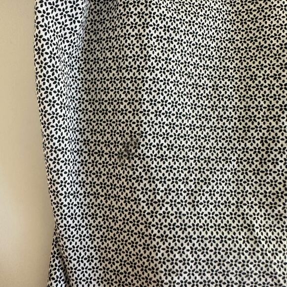 GUESS Mens Claymour Geo-Print Shirt Black/White Size XXL - Picture 7 of 8